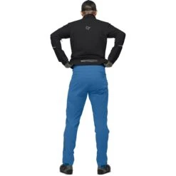 Norrona Pantalon Homme - Fjørå Flex1 - Mykonos Blue -Norrona norrona fjora flex1 pants men mykonos blue model 2 1399723