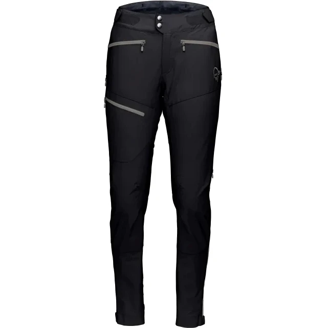 Norrona Pantalon Femme - Fjørå Flex1 - Caviar/Castor Grey 2 Norrona Pantalon Femme - Fjørå Flex1 - Caviar/Castor Grey – Image 2