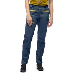 Norrona Pantalon Femme - Fjørå Flex1 - Vintage Indigo