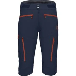 Norrona Short Homme - Fjørå Flex1 - Indigo Night/Rooibos Tea