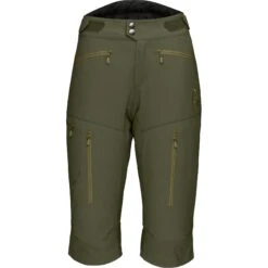 Norrona Short Femme - Fjørå Flex1 - Olive Night