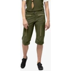 Norrona Short Femme - Fjørå Flex1 - Olive Night 5 Norrona Short Femme - Fjørå Flex1 - Olive Night -Norrona norrona fjora flex1 shorts women olive night 3 1127006