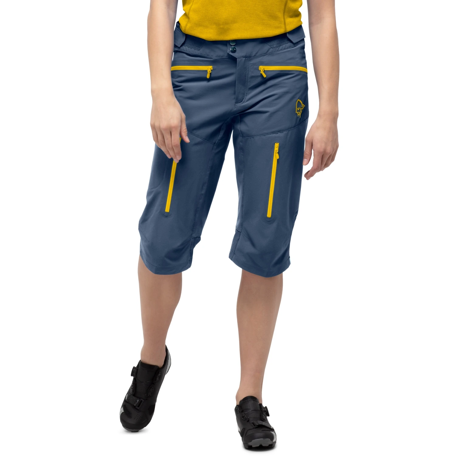 Norrona Short Femme - Fjørå Flex1 - Vintage Indigo 1 Norrona Short Femme - Fjørå Flex1 - Vintage Indigo