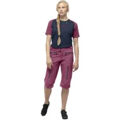 Norrona Short Femme - Fjørå Flex1 - Violet Quartz -Norrona norrona fjora flex1 shorts women violet quartz model 1 1399620