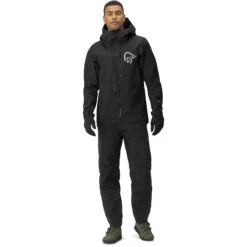 Norrona Veste Homme - Fjørå Gore-Tex Pro - Caviar -Norrona norrona fjora gore tex pro jacket men caviar model 1 1399768