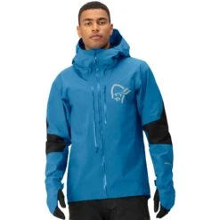 Norrona Veste Homme - Fjørå Gore-Tex Pro - Mykonos Blue