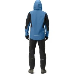 Norrona Veste Homme - Fjørå Gore-Tex Pro - Mykonos Blue 9 Norrona Veste Homme - Fjørå Gore-Tex Pro - Mykonos Blue -Norrona norrona fjora gore tex pro jacket men mykonos blue model 2 1399774
