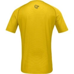 Norrona T-Shirt Homme - Fjørå Wool - Sulphur/Vintage Indigo 7 Norrona T-Shirt Homme - Fjørå Wool - Sulphur/Vintage Indigo -Norrona norrona fjora wool t shirt men sulphur vintage indigo 2 1342904
