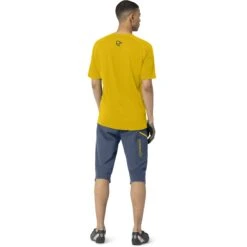 Norrona T-Shirt Homme - Fjørå Wool - Sulphur/Vintage Indigo 9 Norrona T-Shirt Homme - Fjørå Wool - Sulphur/Vintage Indigo -Norrona norrona fjora wool t shirt men sulphur vintage indigo model 2 1399799