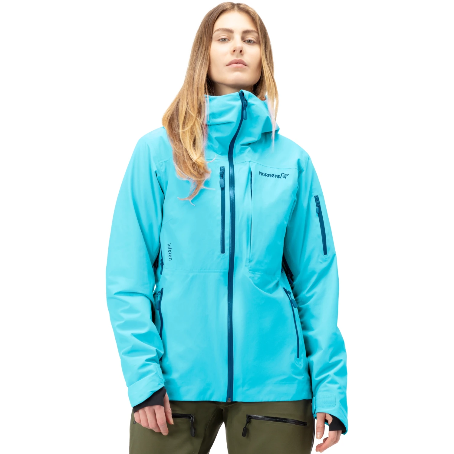 Norrona Veste Femme - Lofoten Gore-Tex Insulated - Aquarius 1 Norrona Veste Femme - Lofoten Gore-Tex Insulated - Aquarius