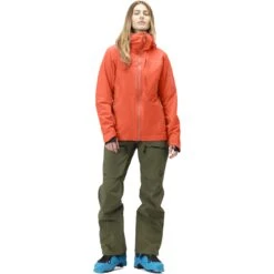 Norrona Veste Femme - Lofoten Gore-Tex Insulated - Orange Alert 8 Norrona Veste Femme - Lofoten Gore-Tex Insulated - Orange Alert -Norrona norrona lofoten gore tex insulated jacket women orange alert 3 1255527