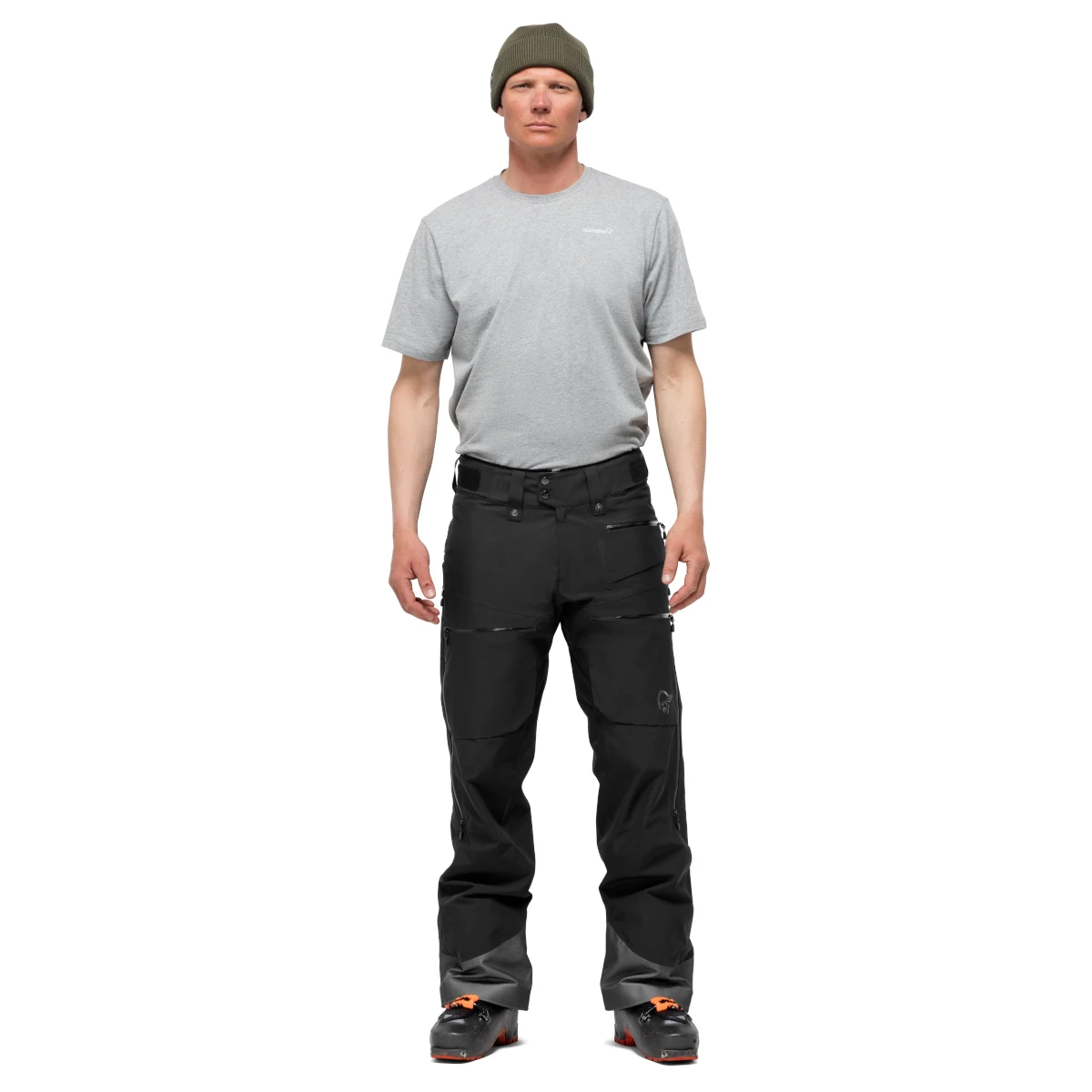 Norrona Pantalon Homme - Lofoten Gore-Tex Insulated - Caviar 4 Norrona Pantalon Homme - Lofoten Gore-Tex Insulated - Caviar – Image 4