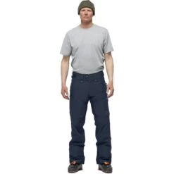 Norrona Pantalon Homme - Lofoten Gore-Tex Insulated - Indigo Night -Norrona norrona lofoten gore tex insulated pants men indigo night 3 1025851