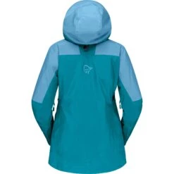 Norrona Veste Femme - Lofoten Gore-Tex - Aquarius/Hawaiian Surf 7 Norrona Veste Femme - Lofoten Gore-Tex - Aquarius/Hawaiian Surf -Norrona norrona lofoten gore tex jacket women aquarius hawaiian surf 2 1255595