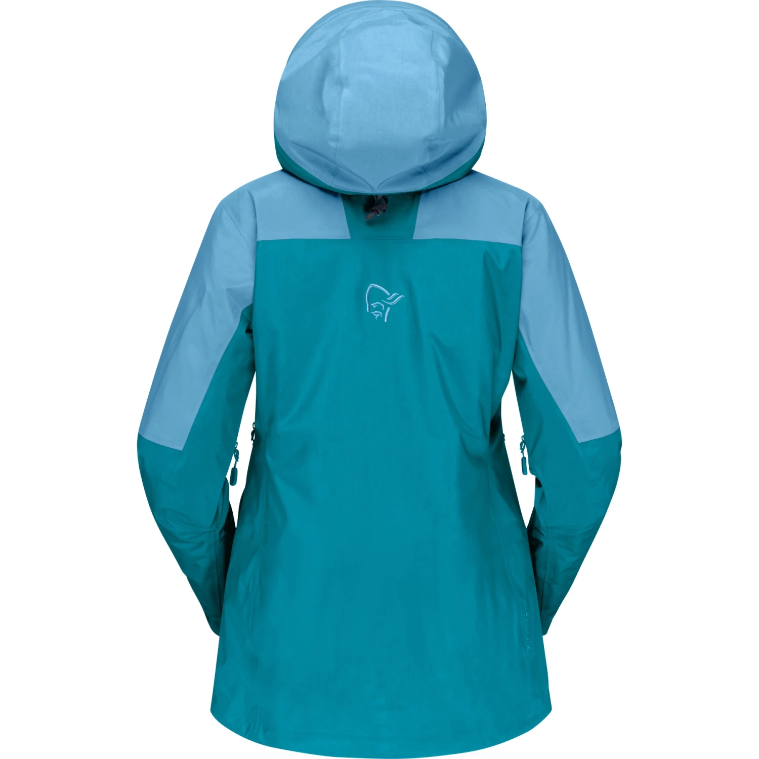 Norrona Veste Femme - Lofoten Gore-Tex - Aquarius/Hawaiian Surf 3 Norrona Veste Femme - Lofoten Gore-Tex - Aquarius/Hawaiian Surf – Image 3