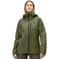 Norrona Veste Femme - Lofoten Gore-Tex - Olive Night