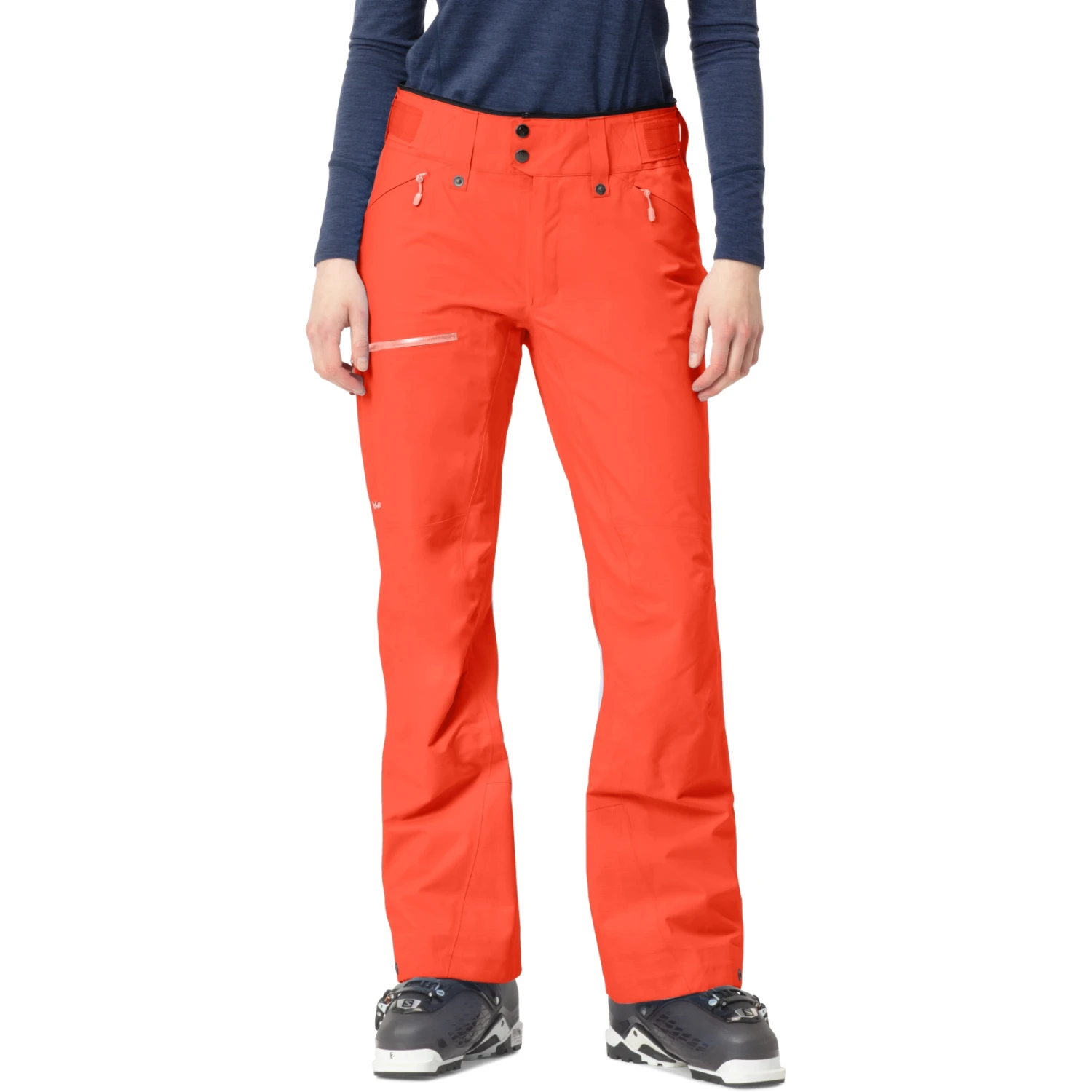 Norrona Pantalon Femme - Lofoten Gore-Tex - Orange Alert 1 Norrona Pantalon Femme - Lofoten Gore-Tex - Orange Alert