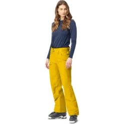 Norrona Pantalon Femme - Lofoten Gore-Tex - Sulphur -Norrona norrona lofoten gore tex pants women sulphur 4 1517773
