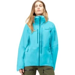 Norrona Veste Femme - Lofoten Gore-Tex Pro - Aquarius