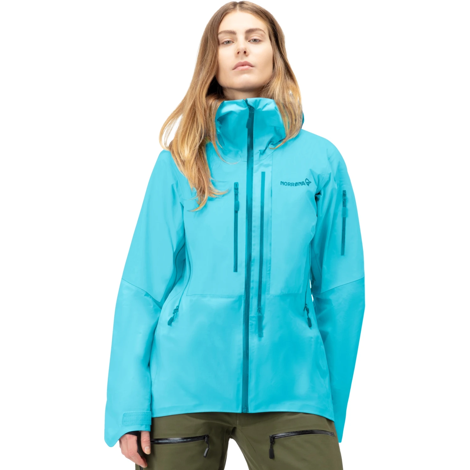 Norrona Veste Femme - Lofoten Gore-Tex Pro - Aquarius 1 Norrona Veste Femme - Lofoten Gore-Tex Pro - Aquarius