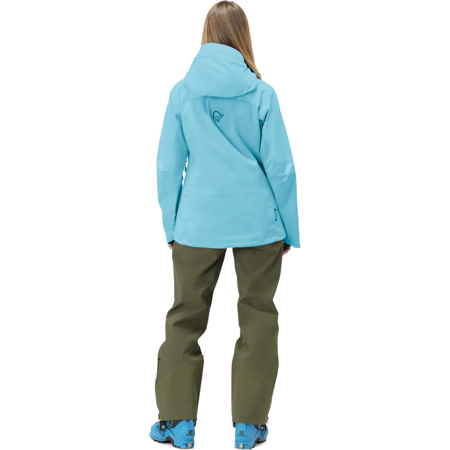 Norrona Veste Femme - Lofoten Gore-Tex Pro - Aquarius 5 Norrona Veste Femme - Lofoten Gore-Tex Pro - Aquarius – Image 5