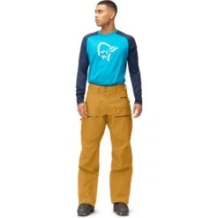 Norrona Pantalon Homme - Lofoten Gore-Tex Pro - Camelflage 8 Norrona Pantalon Homme - Lofoten Gore-Tex Pro - Camelflage -Norrona norrona lofoten gore tex pro pants men camelflage 4 1517883