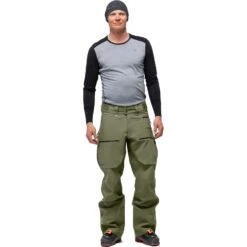 Norrona Pantalon Homme - Lofoten Gore-Tex Pro - Olive Night -Norrona norrona lofoten gore tex pro pants men olive night 1 1517908