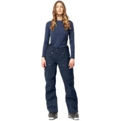 Norrona Pantalon Femme - Lofoten Gore-Tex Pro - Indigo Night -Norrona norrona lofoten gore tex pro pants women indigo night 4 1517868