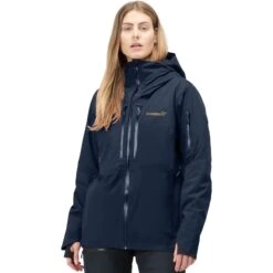 Norrona Veste Femme - Lofoten Gore-Tex Thermo100 - Indigo Night
