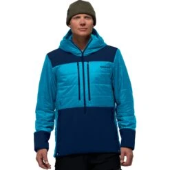 Norrona Veste Homme - Lofoten Primaloft80 Anorak - Hawaiian Surf/Indigo Night
