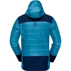 Norrona Veste Homme - Lofoten Primaloft80 Anorak - Hawaiian Surf/Indigo Night -Norrona norrona lofoten primaloft80 anorak jacket men hawaiian surf indigo night packshot 2 1289434