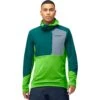 Norrona Pullover Homme - Lofoten Thermal Pro Hood - Classic Green/Everglade