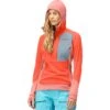 Norrona Lofoten Thermal Pro Hood Pullover Femme - Orange Alert/Peach Amber