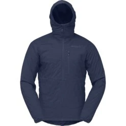 Norrona Veste Homme - Lyngen Alpha100 Zip Hood - Indigo Night -Norrona norrona lyngen alpha100 zip hood jacket men indigo night 1 1256155