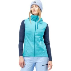 Norrona Gilet Femme - Lyngen Alpha90 - Aquarius