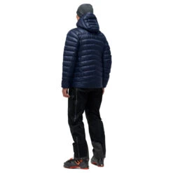Norrona Doudoune Homme - Lyngen Down850 Hood - Indigo Night -Norrona norrona lyngen down850 hood jacket m indigonight 3 861691