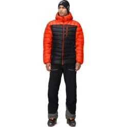 Norrona Doudoune Homme - Lyngen Down850 Hood - Arednalin/Caviar -Norrona norrona lyngen down850 hood jacket men arednalin caviar 4 1518319