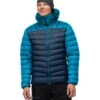 Norrona Doudoune Homme - Lyngen Down850 Hood - Hawaiian Surf/Indigo Night