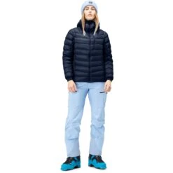 Norrona Doudoune Femme - Lyngen Down850 Hood - Indigo Night -Norrona norrona lyngen down850 hood jacket women indigo night 2 1518267