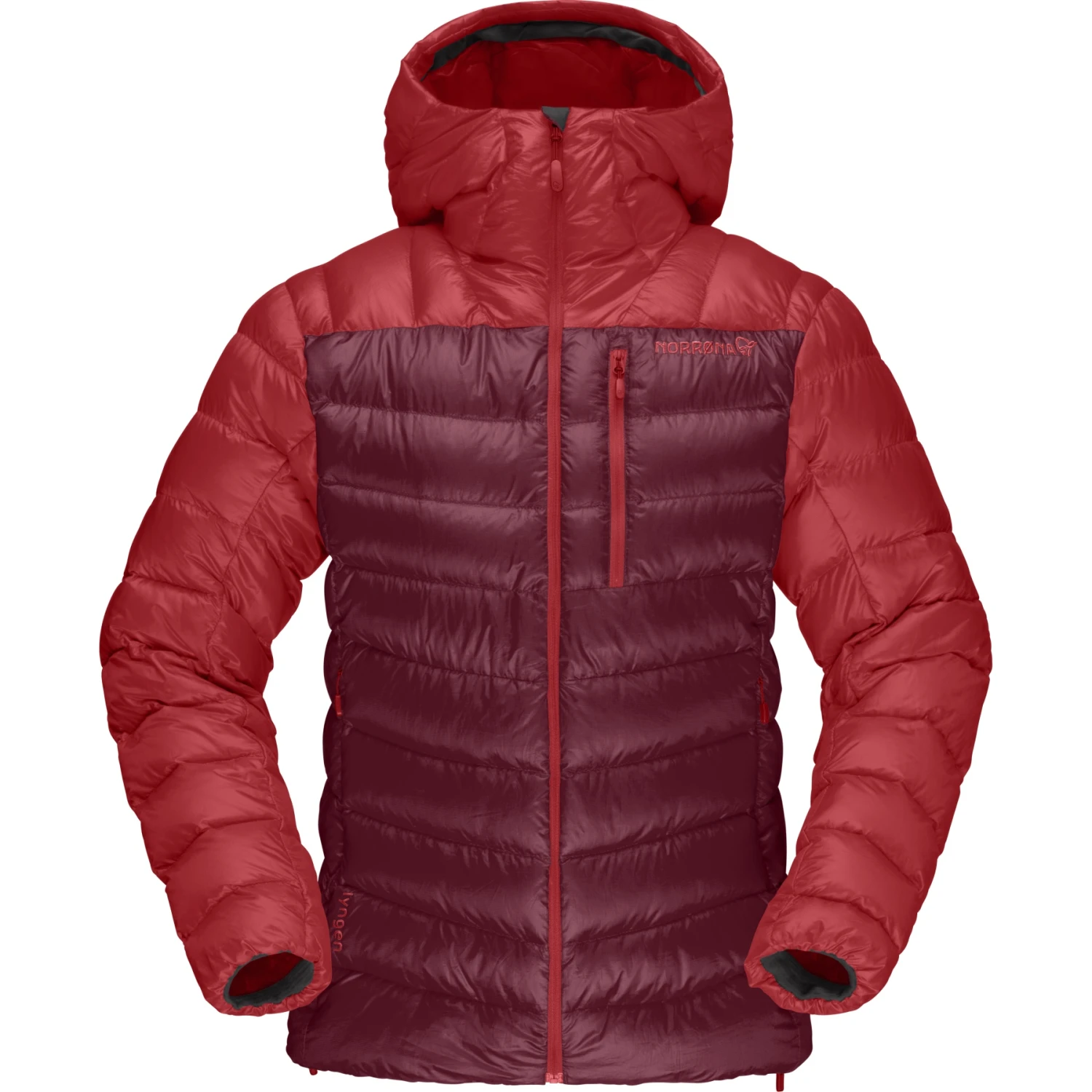 Norrona Doudoune Femme - Lyngen Down850 Hood - True Red/Rhubarb 2 Norrona Doudoune Femme - Lyngen Down850 Hood - True Red/Rhubarb – Image 2