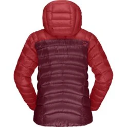 Norrona Doudoune Femme - Lyngen Down850 Hood - True Red/Rhubarb 7 Norrona Doudoune Femme - Lyngen Down850 Hood - True Red/Rhubarb -Norrona norrona lyngen down850 hood jacket women true red rhubarb 2 1256353