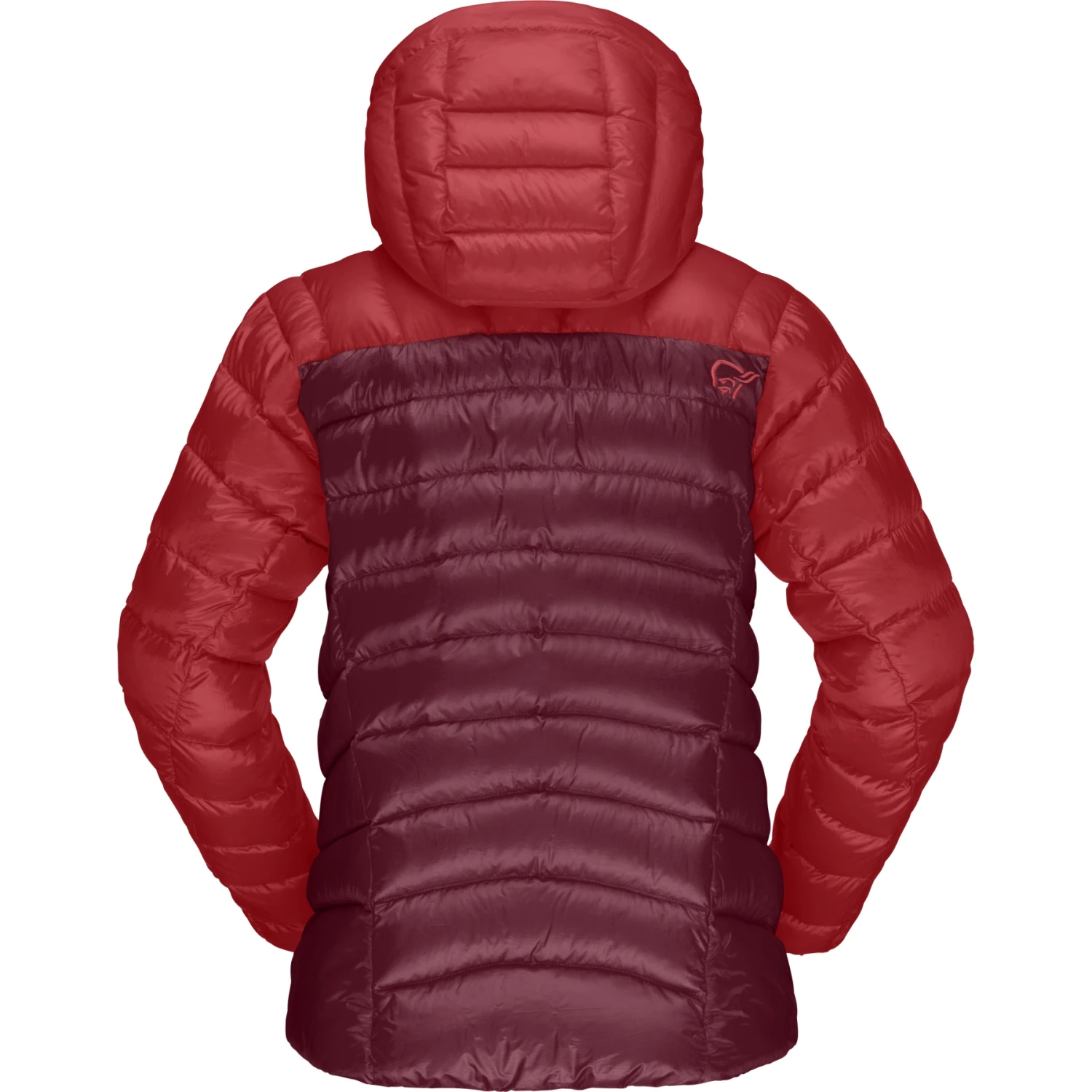 Norrona Doudoune Femme - Lyngen Down850 Hood - True Red/Rhubarb 3 Norrona Doudoune Femme - Lyngen Down850 Hood - True Red/Rhubarb – Image 3
