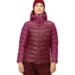 Norrona Doudoune Femme - Lyngen Down850 Hood - Violet Quartz