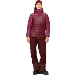 Norrona Doudoune Femme - Lyngen Down850 Hood - Violet Quartz -Norrona norrona lyngen down850 hood jacket women violet quartz 4 1518309