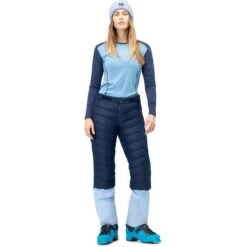Norrona Pantalon Duvet Femme - Lyngen Down850 Knickers - Indigo Night -Norrona norrona lyngen down850 knickers women indigo night 2 1518343