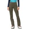 Norrona Pantalon De Ski Femme - Lyngen Equaliser Stretch Tights - Olive Night