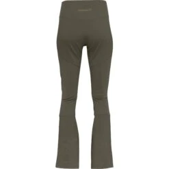 Norrona Pantalon De Ski Femme - Lyngen Equaliser Stretch Tights - Olive Night -Norrona norrona lyngen equaliser stretch ski tights women olive night 2 1256396