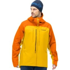 Norrona Veste Homme - Lyngen Gore-Tex - Orange Popsicle/Lemon Chrome