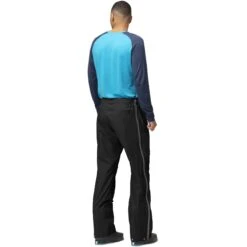 Norrona Surpantalon Homme - Lyngen Gore-Tex Paclite - Caviar/Castor Grey -Norrona norrona lyngen gore tex paclite overpants men caviar castor grey 4 1256450