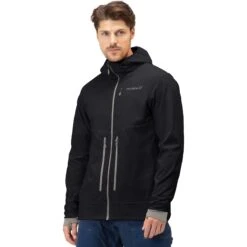 Norrona Veste Homme - Lyngen Hiloflex100 - Caviar/Castor Grey